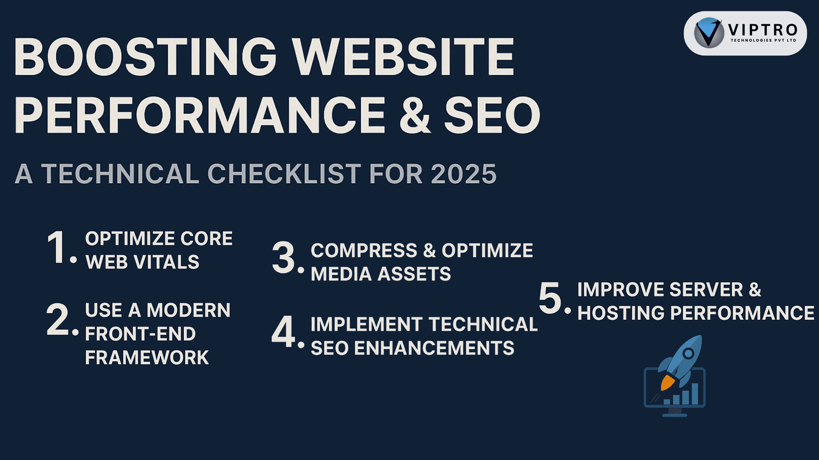 Boosting Website Performance & SEO: A Technical Checklist for 2025